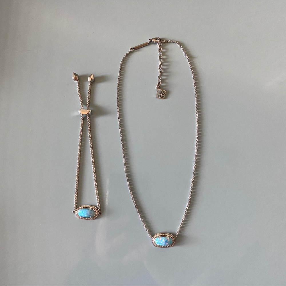 Kendra Scott Ice Blue Opal Eloise [Necklace Only]